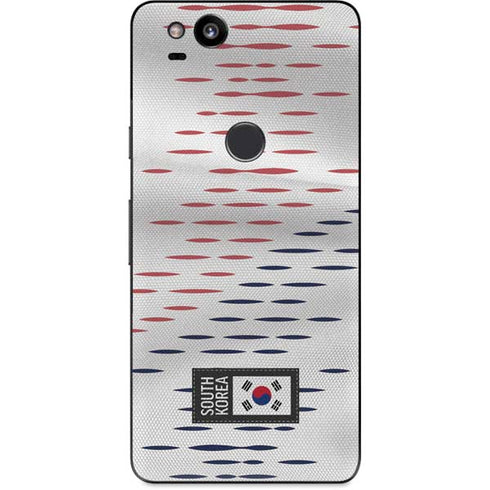 South Korea Soccer Flag Google Pixel 2 Skin